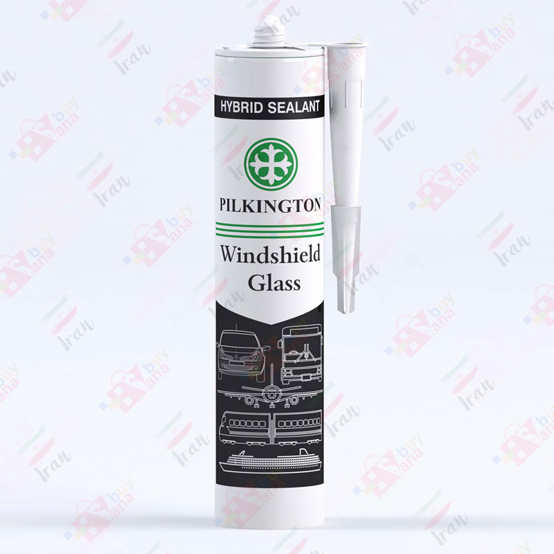 سیلیکون خودرویی پیلکینگتن 460 گرم مشکی