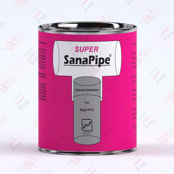 چسب لوله پی وی سی قوطی ثنا پایپ