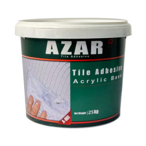 چسب کاشی آذر دبه 25 کیلو